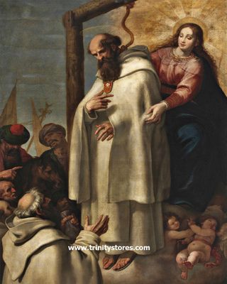 Apr 26 - Martyrdom of St. Peter Armengol by Museum Religious Art Classics. Happy Feast Day St. Peter 